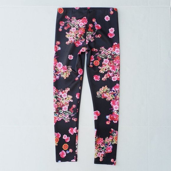 New TRULUV Girls' Floral Legging sz 12 - Picture 4 of 5